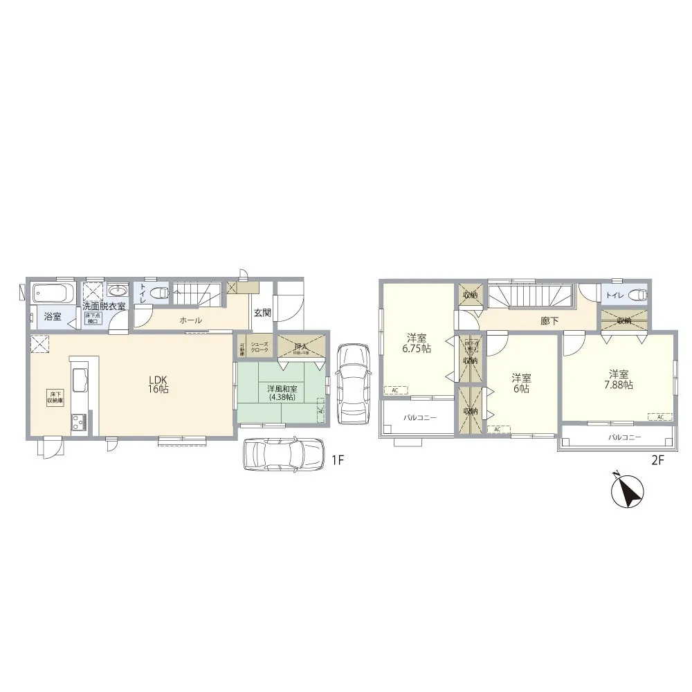 宮下一丁目戸建① 4LDK