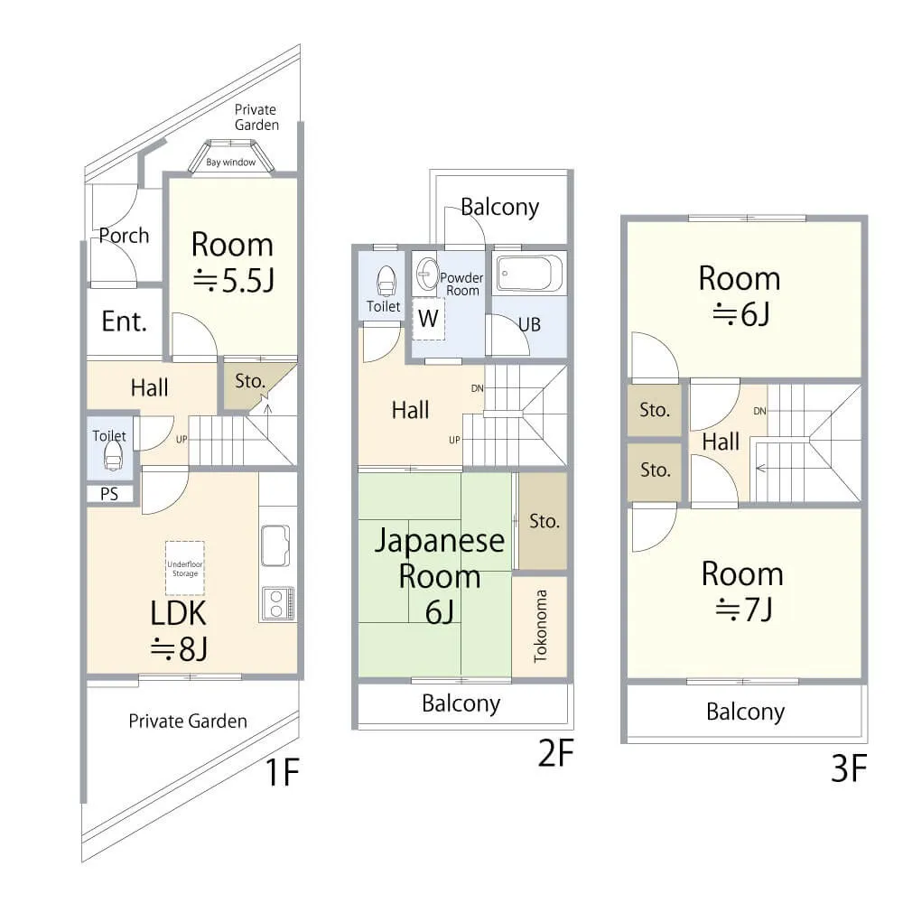 神栄タウンハウス神陵台 4DK